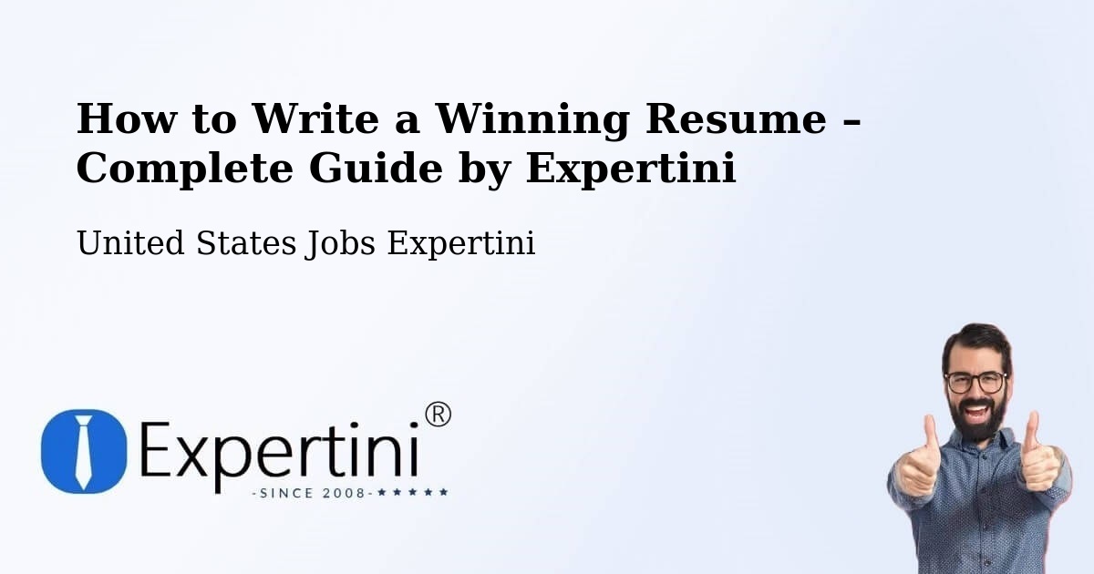 Resume Writing Guide for Job Seekers – Bell - Bell, United States Jobs Expertini